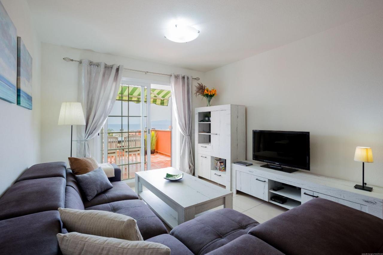 Superior Del Duque Ocean View 2 Bedroom Apartment Costa Adeje  Exteriör bild